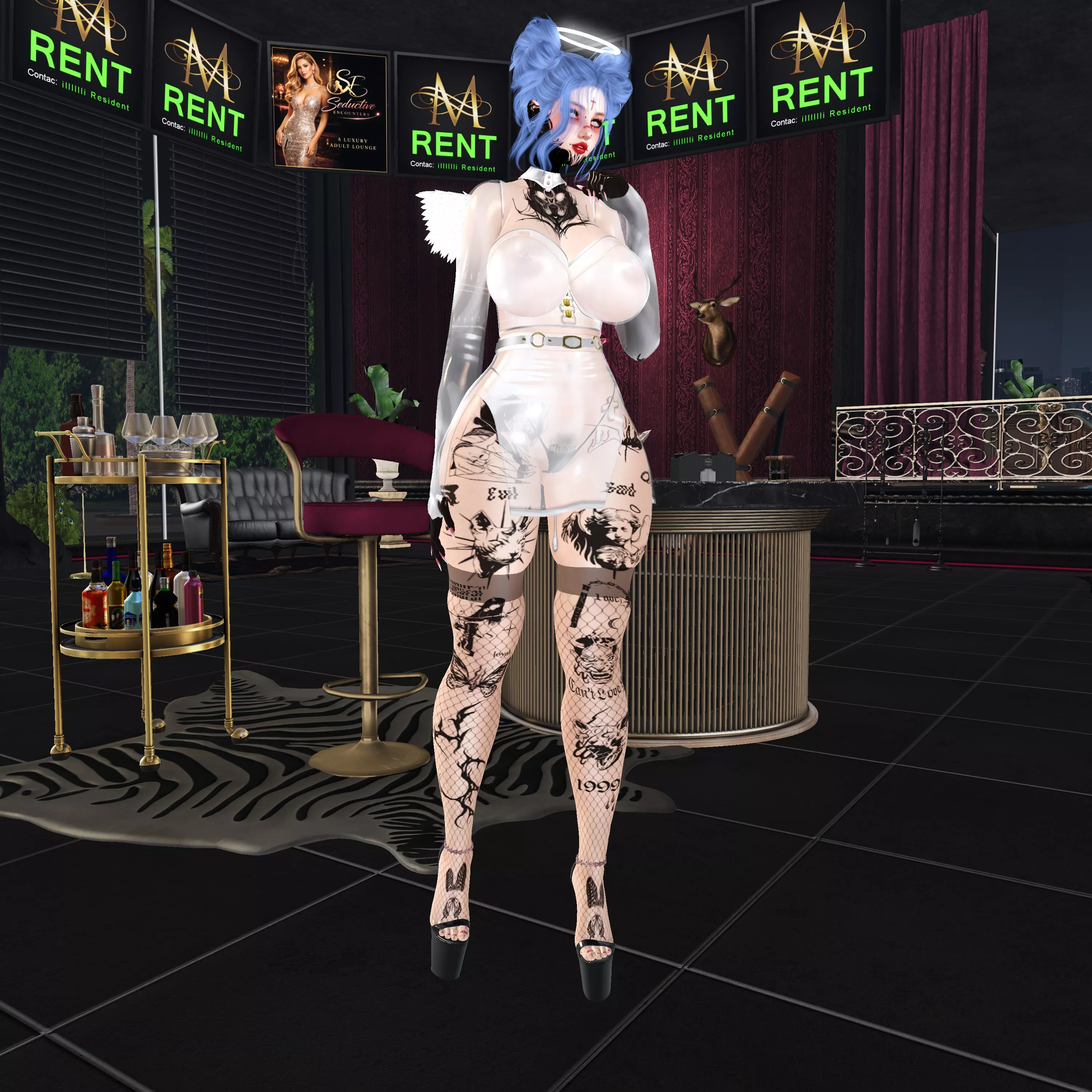 Second Life Escort Melany on Dark Nights